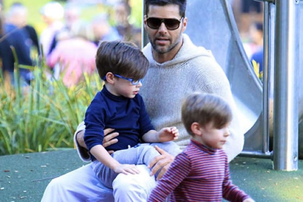 Ricky Martin será padre de una niña
