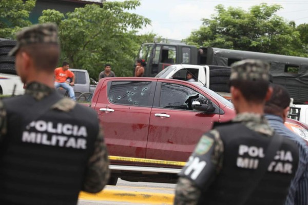 Padre e hijo eran las víctimas del tiroteo en bulevar de Honduras