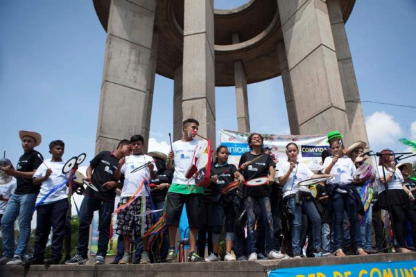 Unicef promueve la música para impulsar valores en Honduras