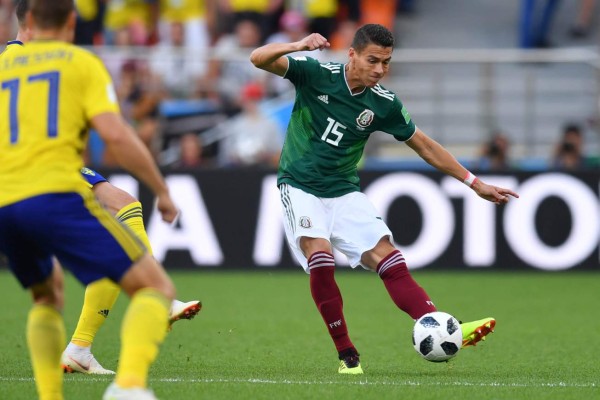 México pierde a defensa Héctor Moreno para los octavos de final