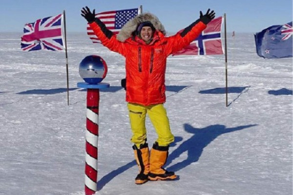 O’Brady, el primer hombre en 'conquistar” la Antártica