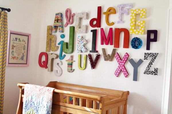 Decoración con letras para su hogar u oficina