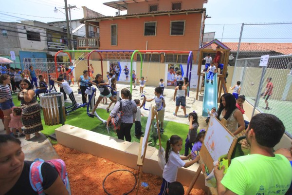 Colonia Satélite ya tiene el primer parque comunitario
