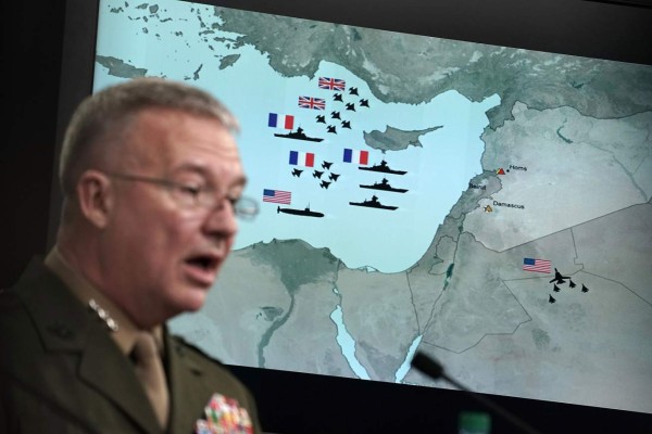 Pentágono confirma éxito de ataques contra Siria