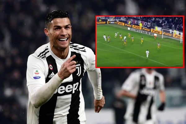 VIDEO: El extraño gol de Cristiano Ronaldo con la Juventus ante el Parma