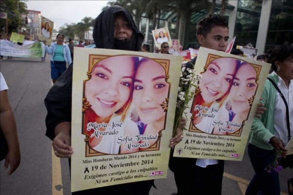 Piden en Honduras el fin a la violencia contra las mujeres