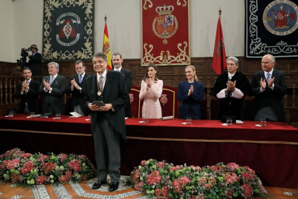 Escritor Sergio Ramírez recibe el Premio Cervantes