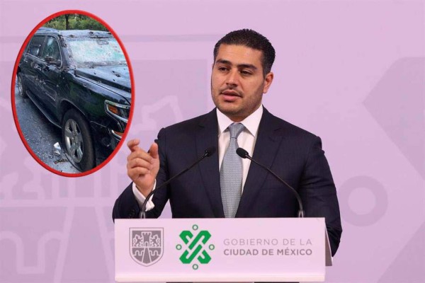 Video: Con fusiles y granadas atentan contra jefe de seguridad de Ciudad de México  