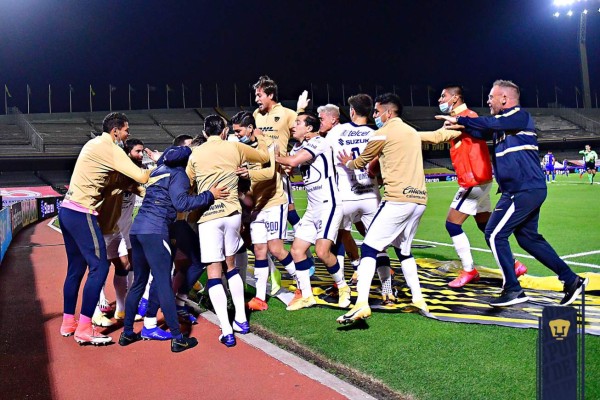 Los Pumas remontaron y eliminaron al Cruz Azul de la final de la Liga MX.