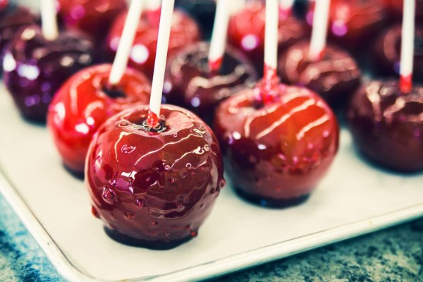 Las manzanas de caramelo pueden tener listeria