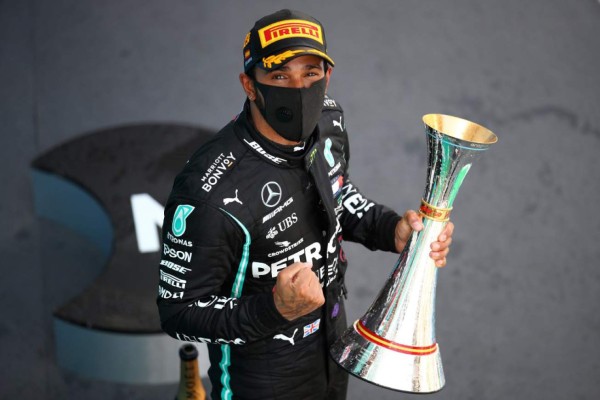 Lewis Hamilton, campeón del Gran Premio de España