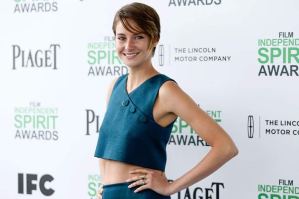 Shailene Woodley está dolida por estar fuera de Spider-Man 2