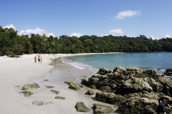 Beach in Manuel Antonio National Park (Costa Rica)