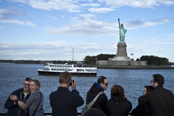 Después de 12 días vuelven a abrir la Estatua de la Libertad