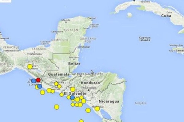 Dos terremotos de magnitudes 4,6 y 4,5 sacuden Guatemala