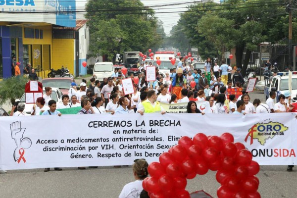Sampedranos piden igualdad para personas con VIH