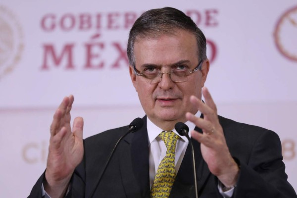 Canciller de México, Marcelo Ebrard: 'México inicia entrega de fondos a Honduras”