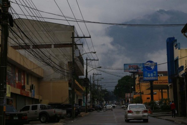 Lluvias leves y nubosidad registra San Pedro Sula