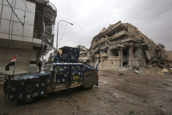 Fuerzas iraquíes acorralan a Isis en Mosul