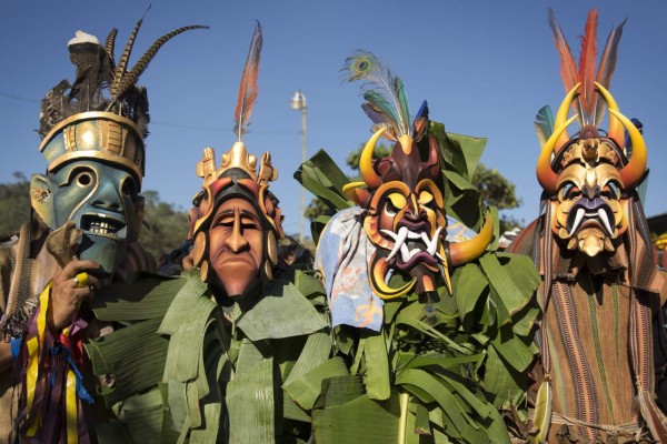 El juego de los diablitos en Costa Rica