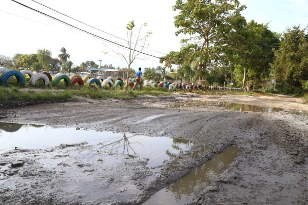 Vecinos de los Castaños II comparan avenida con la superficie de la luna