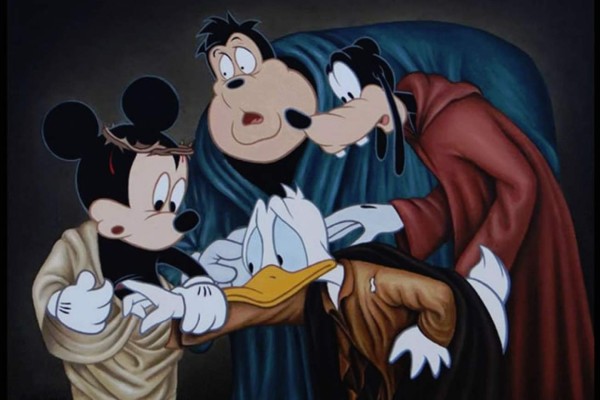 Presumen controversiales ilustraciones de Disney