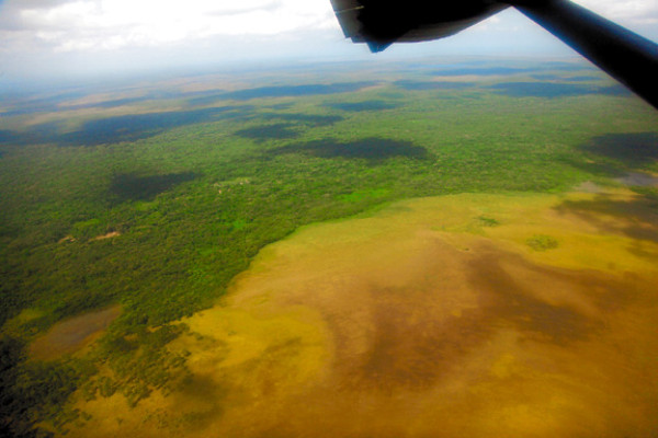 Las huellas de los descombros