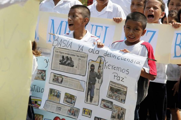 Honduras: Habitantes de Bonitillo proclaman paz en su comunidad