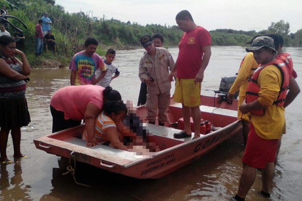 Hallan ahogado a uno de los jóvenes desaparecidos en el río Chamelecón