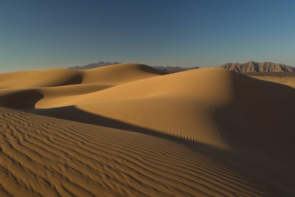 Sunset in 'El Pinacate y Gran Desierto de Altar' Biosphere Reserve