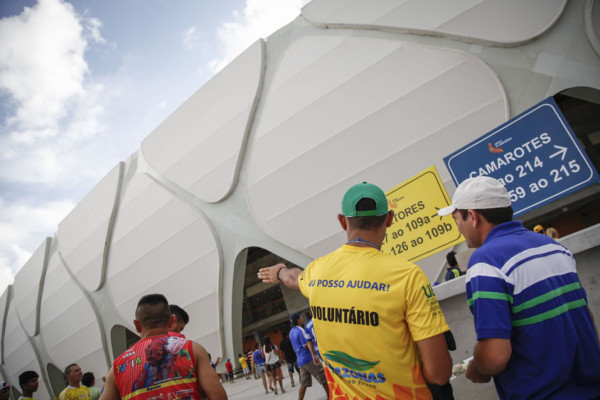 Brasil inaugura estadio donde jugará Honduras en el Mundial de 2014