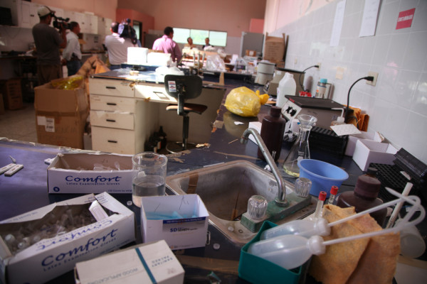 Constatan deplorables condiciones de morgue de San Pedro Sula