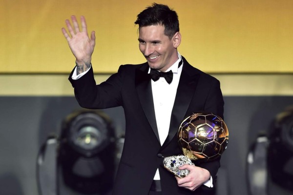 Messi: 'Es especial, después de ver dos años cómo lo ganaba Cristiano'