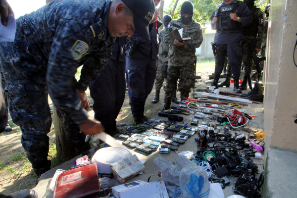 Armas y droga hallan en centro de rehabilitación de menores en San Pedro Sula