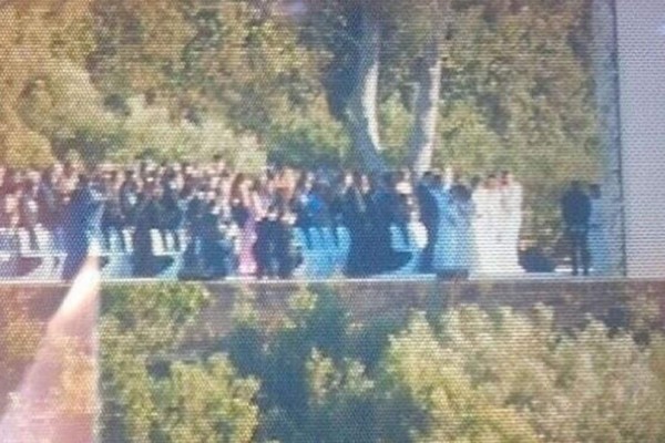 Circulan primeras fotos de la boda de Kim Kardashian y Kanye West