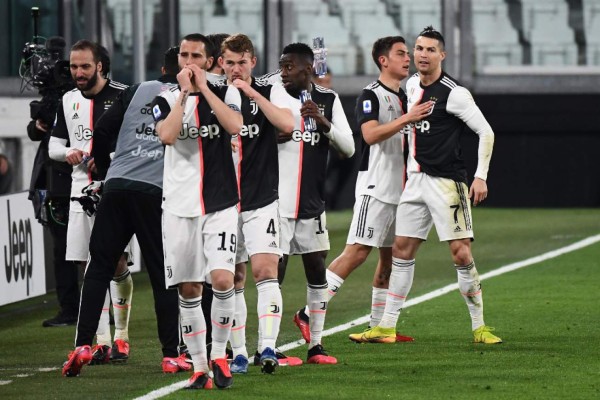 Video: La Juventus doblegó al Inter a estadio vacío por epidemia del coronavirus