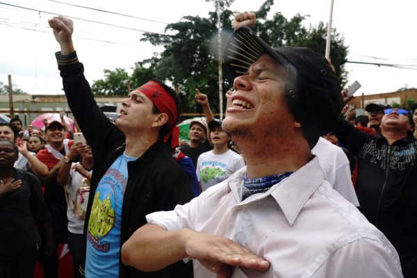 Marchas masivas de la Alianza en San Pedro Sula y Tegucigalpa