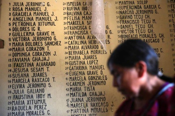 Los indígenas, las víctimas sin llanto del conflicto armado de Guatemala