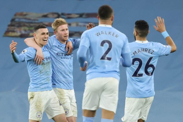 Manchester City olvida su tropiezo ante United y vuelve al triunfo recetando paliza