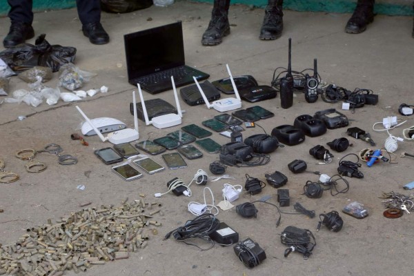 Más de 166,000 lempiras decomisaron en el centro penal de San Pedro Sula