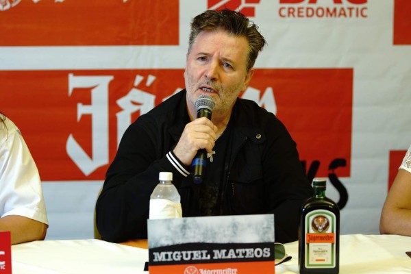 Miguel Mateos y Elefante listos para concierto en San Pedro Sula