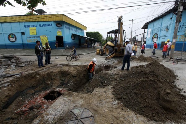 Cierran la 9 calle de la colonia Ideal de San Pedro Sula