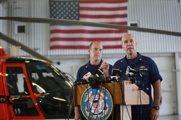 Barco desaparecido de EUA se hundió, según Guardia Costera