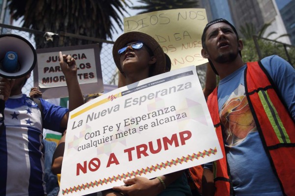 Caravana de migrantes llega a Ciudad de México