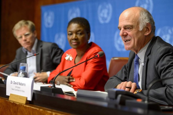 ONU presenta plan de 1,000 millones de dólares contra el ébola