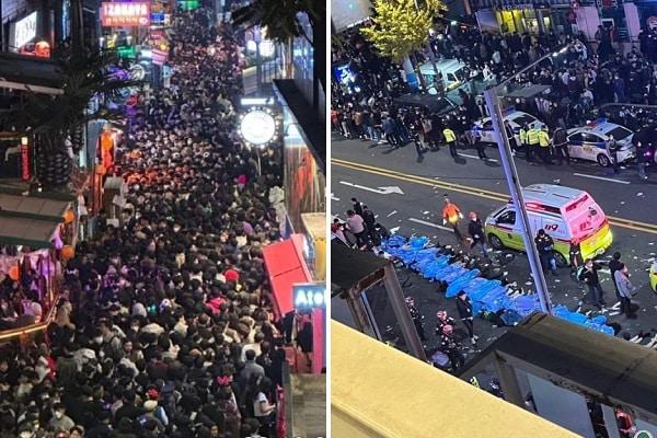 La estampida en Corea del Sur mantiene enlutada a esa nación.