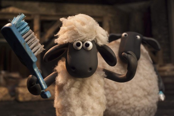 La oveja Shaun es muy traviesa e inteligente.