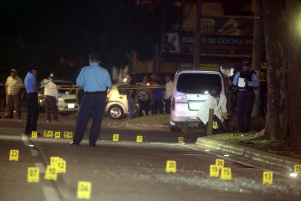 Matan a tres hombres dentro de rapidito en San Pedro Sula