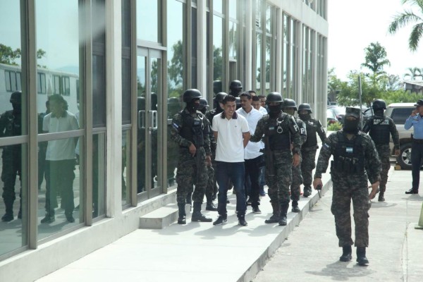 Dejan en prisión a presuntos mareros en San Pedro Sula