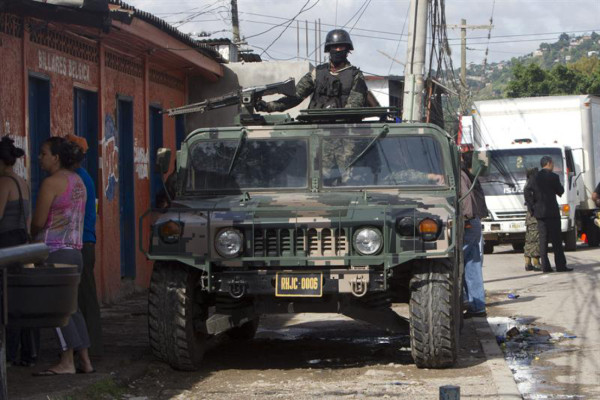 Policía Militar inicia operaciones en San Pedro Sula y Tegucigalpa